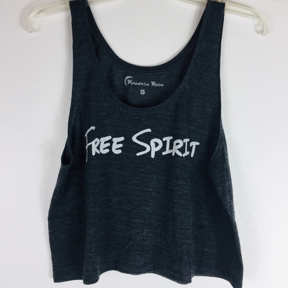 Free spirit cropped tank sz S